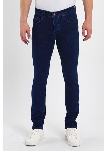 Erkek Düz Klasik Jeans