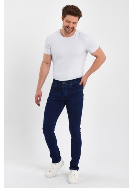 Erkek Düz Klasik Jeans