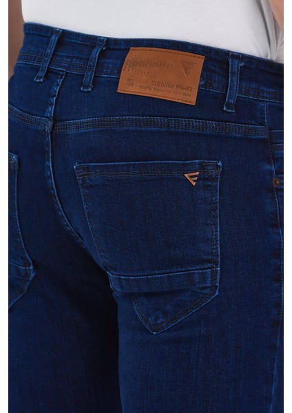 Erkek Düz Klasik Jeans