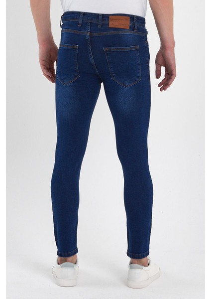 Erkek Düğmeli Taşlı Tırnaklı Skinny Jeans fırsatları