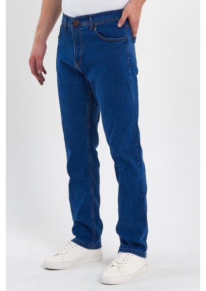 Erkek Fermuarlı Klasik Düz Jeans fiyatları