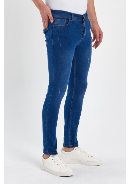 Erkek Düğmeli Taşlı Tırnaklı Skinny Jeans fiyatları