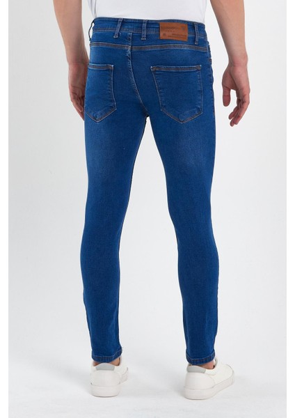 Erkek Düğmeli Taşlı Tırnaklı Skinny Jeans fırsatları