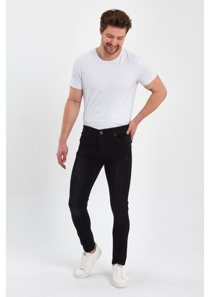 Erkek Taşlı Tırnaklı Klasik Jeans modelleri