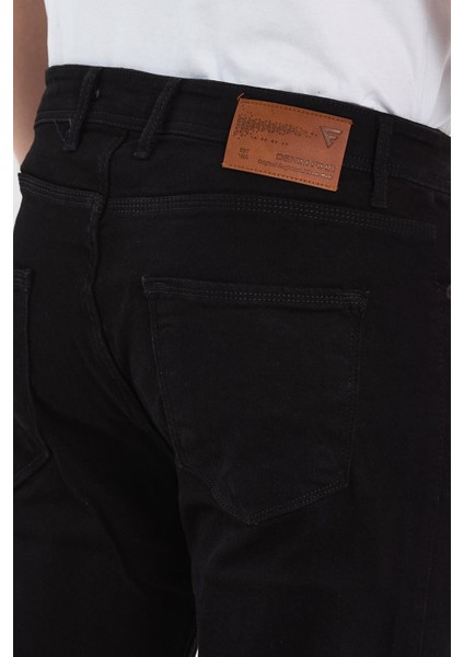 Erkek Fermuarlı Klasik Düz Jeans indirimleri