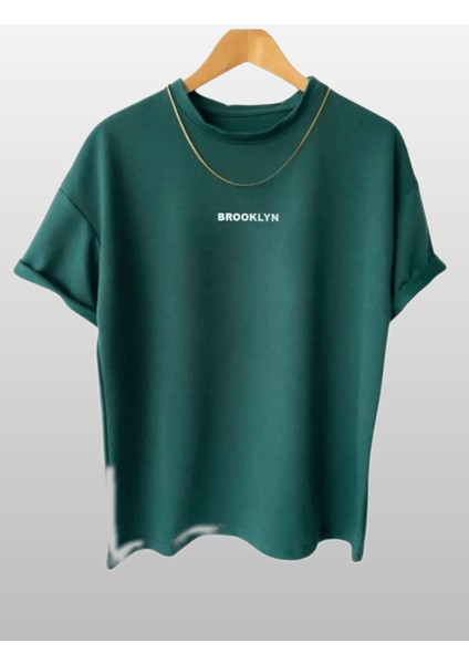 Unisex Brooklyn Baskılı 3lü Paket T-Shirt modelleri