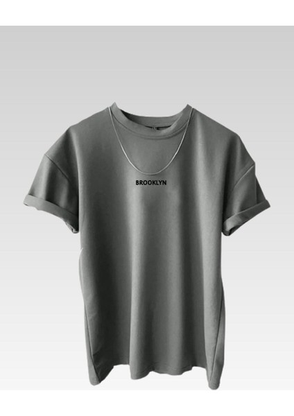 Brooklyn Baskılı 3lü Paket T-Shirt