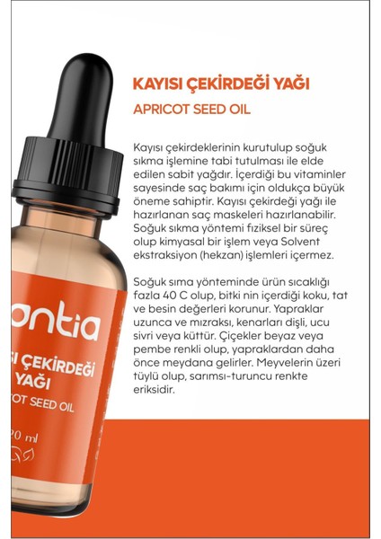 Kayısı Çekirdeği Yağı - 20ML