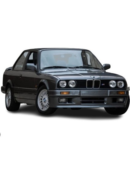 Bmw E30 Ön Kristal Siyah Angel Far Seti Komple Sağ-Sol 1988-1991 modelleri