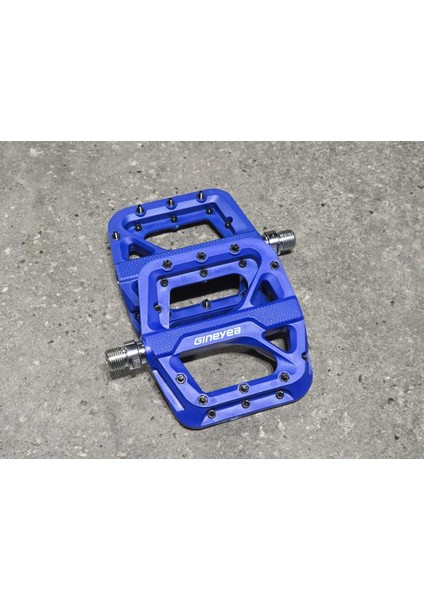 Gineyea M996 Rulmanlı Hightec Çivili Trial Bmx Pedal Mavi