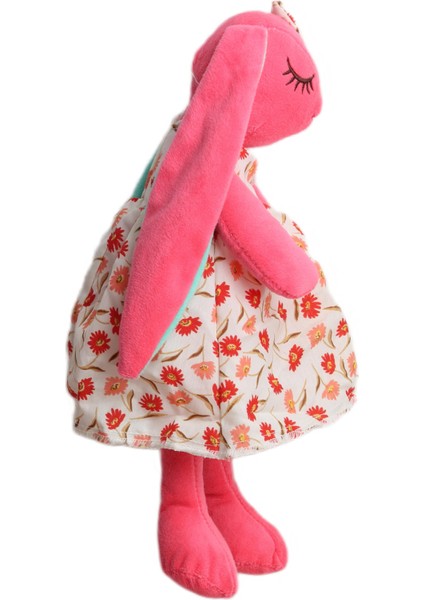 Ithal Kumaş Uzun Kulaklı Renkli Kıyafetli Sevimli Tavşan Peluş Oyuncak Uyku & Oyun Arkadaşı 30 cm. indirimleri