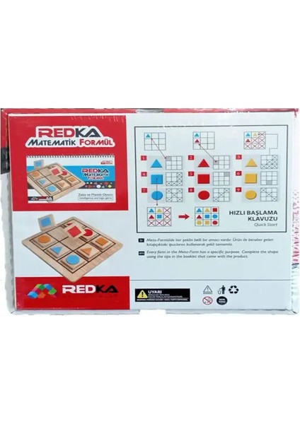 Redka Akıl Oyunları Matematik Formül - Çocuk Oyunu - Zeka Oyunu - Mantık Oyunu fiyatları