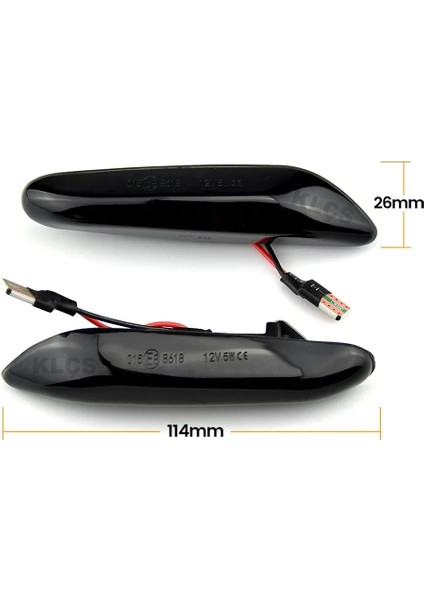 Bmw E60 E61 E90 E91 E92 E93 E81 E82 E88 E46 X3 X1 Çamurluk Sinyali