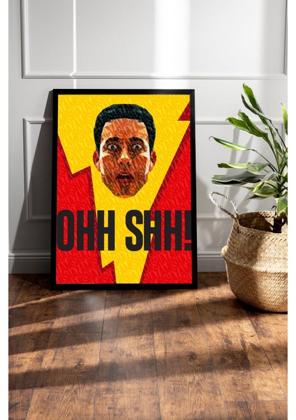 Shazam Çerçeveli Tablo - Shazam Fim Posteri Tablo fiyatları