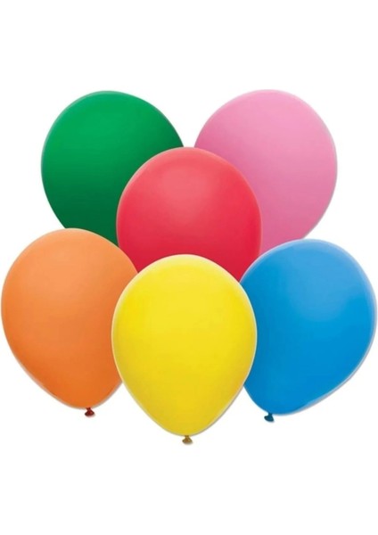 Renkli Balon 50 Li Karışık Renk Parti Doğum Günü Kutlama Özel Günler modelleri