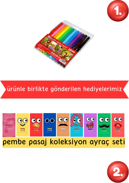 Çocuklar Için 10 Farklı Boyama Kitabı - G Set