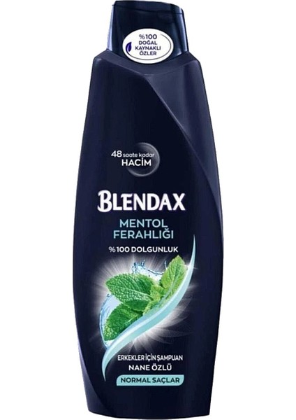Şampuan Mentol Ferahlığı 500 ml x 3 Adet