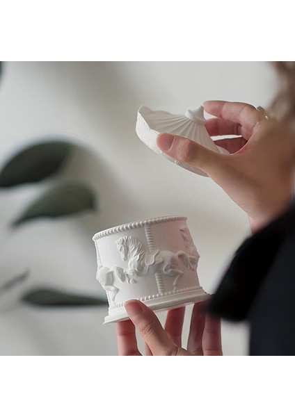 Atlı Karınca Carousel Dekoratif Takı Kutusu Boş Kutu