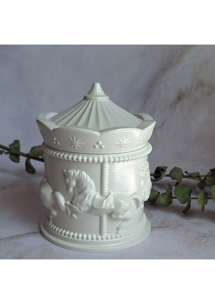 Atlı Karınca Carousel Dekoratif Takı Kutusu Boş Kutu fiyatları