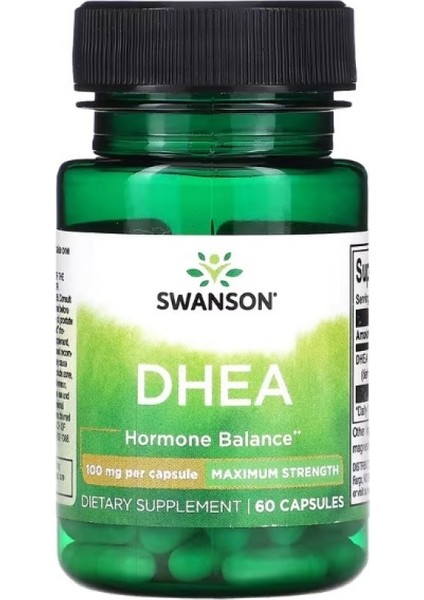 Dhea 100 Mg 60 Kapsül