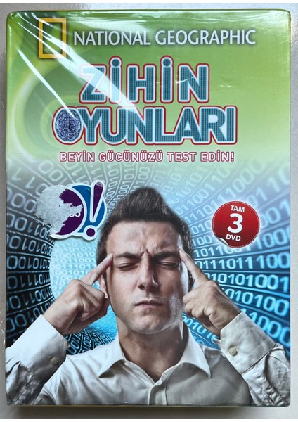 Zihin Oyunları 3 Dvdlik Set (Orijinal Dönem Baskı Cd)