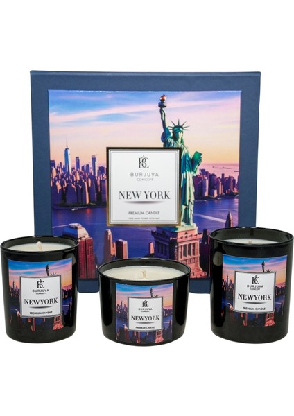 New York Konseptli Kokulu Soya Mum