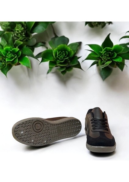 Kadın Erkek Siyah-Beyaz Sneaker Rahat Taban Spor Ayakkabı - Smb fırsatları