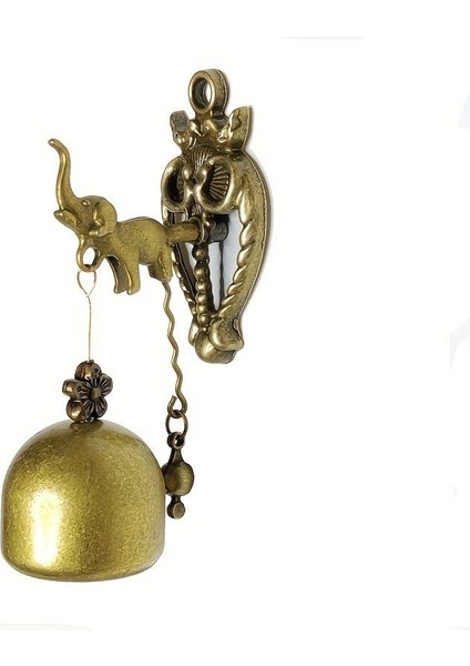 Fil Desenli Vintage Kapı Zili fiyatları