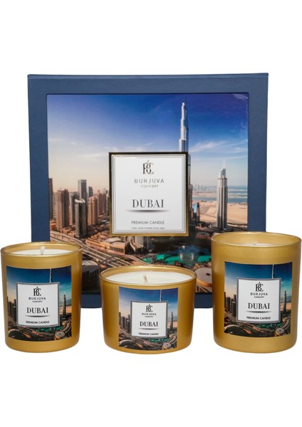 Dubai Konseptli Kokulu Soya Mum Seti