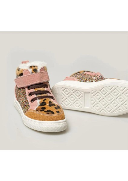 Shine Peluşlu Bot Leopar modelleri