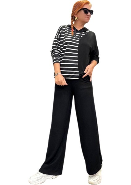 Kadın Triko Lastikli Bol Pantolon 12811 BGL-ST04224 fiyatları