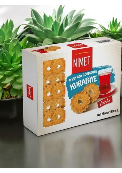 Tereyağlı&Çörekotlu Kurabiye 500 gr