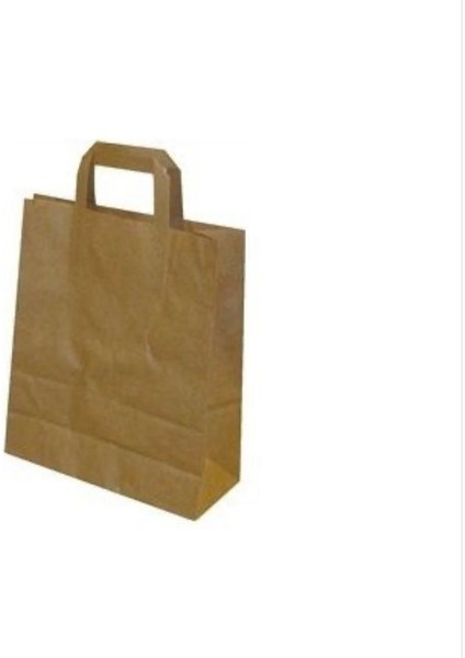 Kraft Kağıt Çanta 28 x 28 x 16 cm 50 Adet