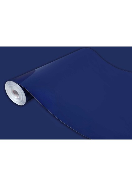 176-0689 Düz Parlak Lacivert Kendinden Yapışkanlı Folyo ( 45 cm x 1 mt )