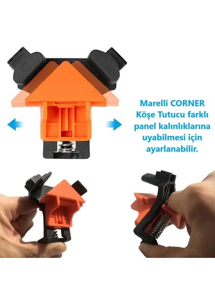 Köşe Tutucu Mengene 1 Adet