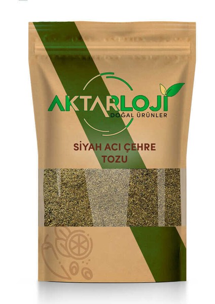 50 gr Siyah Acı Çehre Tozu - Yeni Öğütülmüş