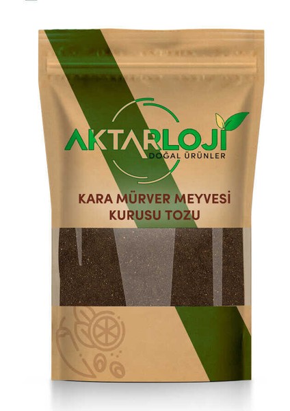 50 gr Kara Mürver Meyvesi Tozu - Yeni Öğütülmüş
