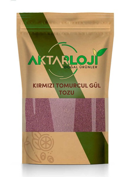 50 gr Kırmızı Gül Tozu - Yeni Öğütülmüş