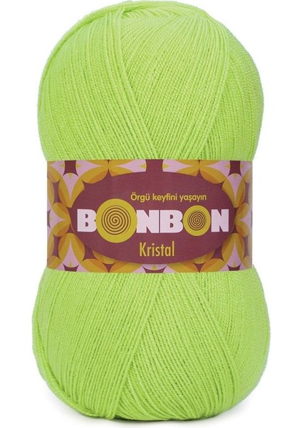 Kristal Lif Ipi,el Örgü Ipi 98228 Fıstık Yeşili
