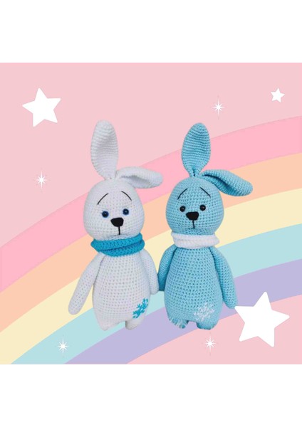 Amigurumi Sevimli Şapşik Tavşan