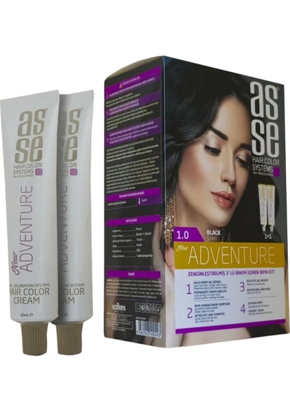 Set Saç Boyası 1.0 50 50 ml