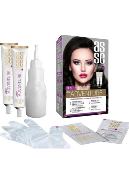 Set Saç Boyası 3.0 50 50 ml