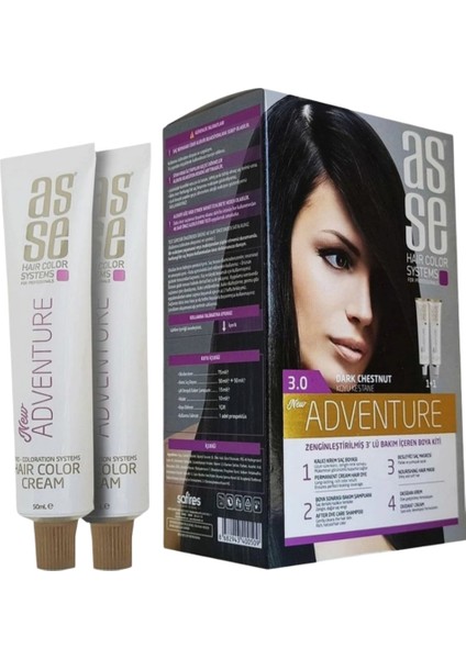 Set Saç Boyası 3.0 50 50 ml