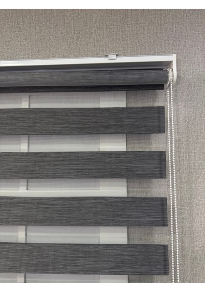 Donatti Bambu Zebra Stor Güneşlik Perde Füme Koyu Gri fırsatları