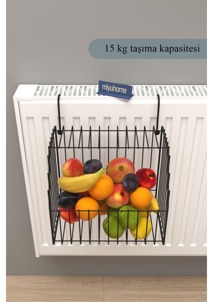 Asılabilir Meyve Sebze Sepeti Metal Sebzelik Asılabilir Düzenleyici Mutfak Düzenleyici Organizer modelleri
