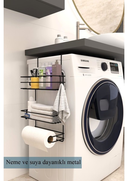 Buzdolabı Düzenleyici Çamaşır Makinesi Organizer Yapışkanlı Dolap Düzenleyici Banyo Mutfak Organizer fırsatları