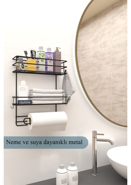 Kancalı Mutfak Düzenleyici Baharatlık Havluluk Paslanmaz Banyo Rafı Mutfak Banyo Rafı Organizer fırsatları
