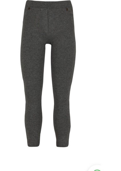 Lovettı Koyu Gri Şardonlu 4 Cepli Pantolon Tayt fiyatları