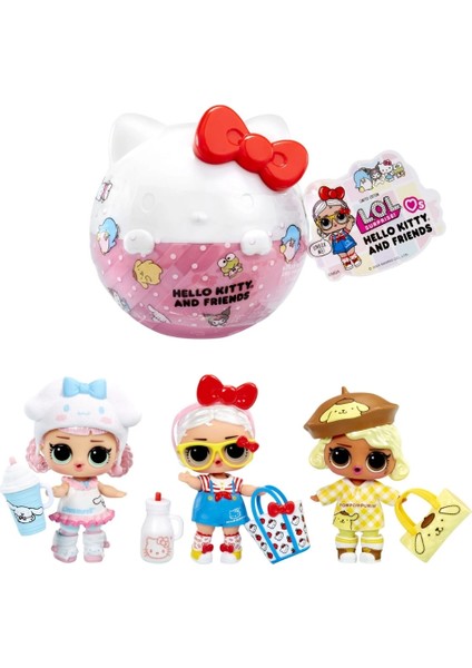 L.o.l. Surprise ! L.O.L. Tots Hello Kitty Kuromi And Friends