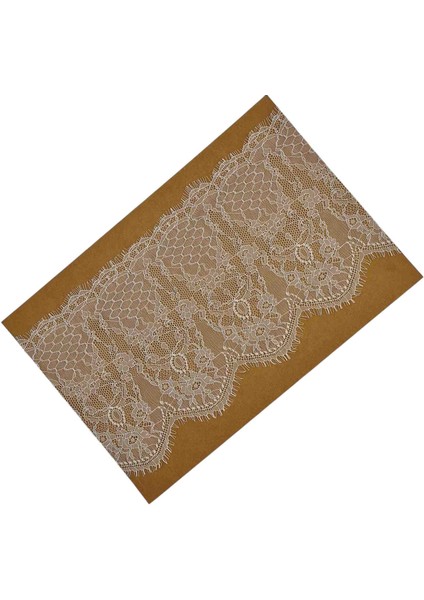 Mutkin Sakallı Dantel, Kirpikli Dantel 25 cm - 3 Metredir